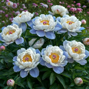 Пион Акварельный Этюд купить по цене от 806р. в интернет-магазине «Посадика» с доставкой почтой в в Южноуральске и по всей России – [изображение №1].